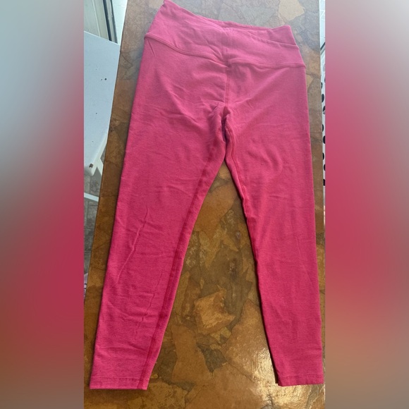 Beyond Yoga space dye leggings in color pink sz large - Picture 2 of 8